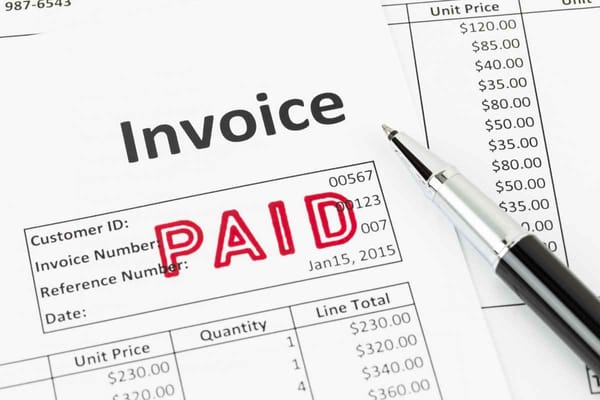 Invoice paid